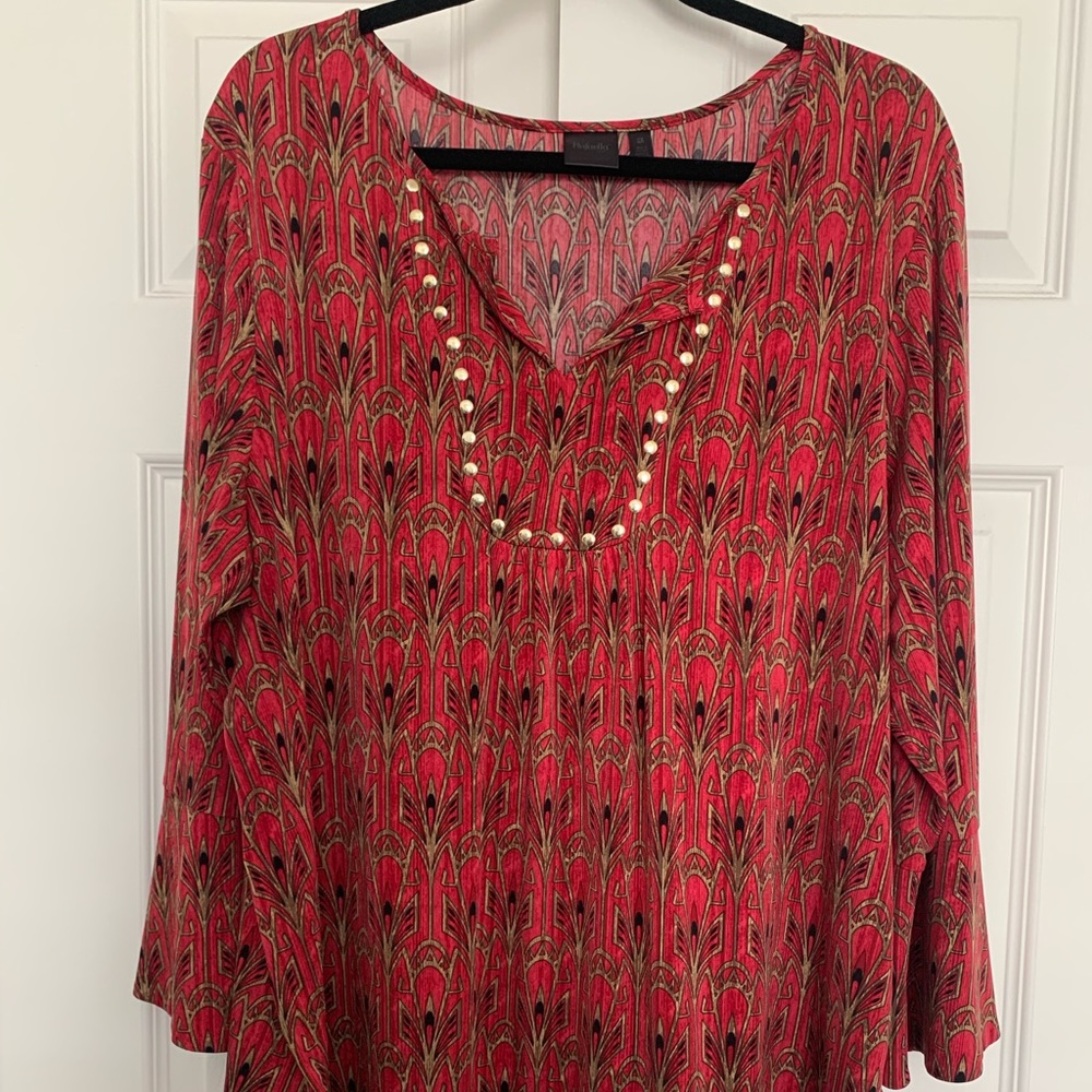 Rafaella - Elka bell sleeve top